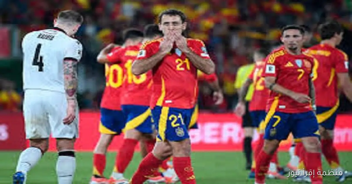 إسبانيا تواصل تألقها بفوزها على جورجيا بثنائية وتعزز صدارتها في تصفيات كأس العالم