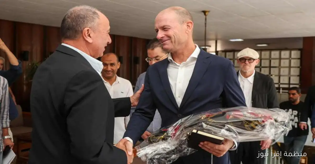 الخطيب يلتقي ياس سوروب في الأهلي قبيل المؤتمر الصحفي