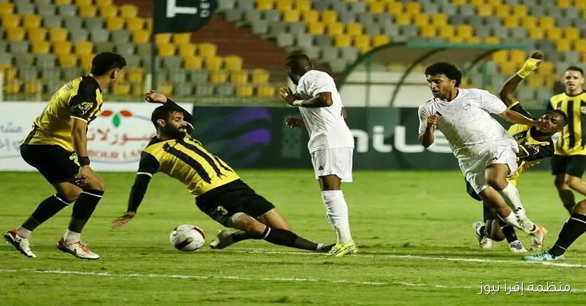 المقاولون العرب وإنبي يتعادلان 1-1 في مباراة مثيرة بدوري نايل