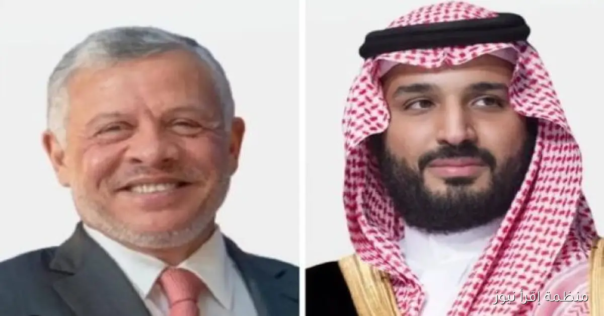 الملك عبدالله وولي العهد السعودي يتناولان عبر الهاتف آخر مستجدات الأوضاع في المنطقة