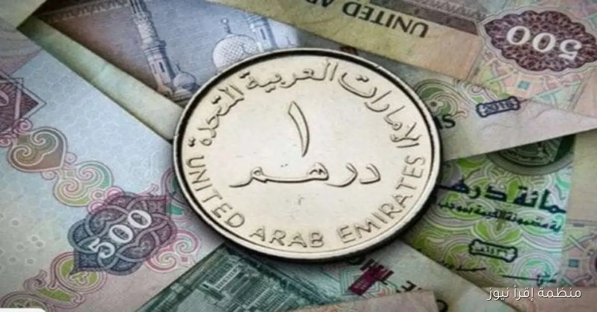 سعر الدرهم الاماراتي مقابل الجنيه المصري اليوم الاثنين 2025/10/13 في السوق السوداء