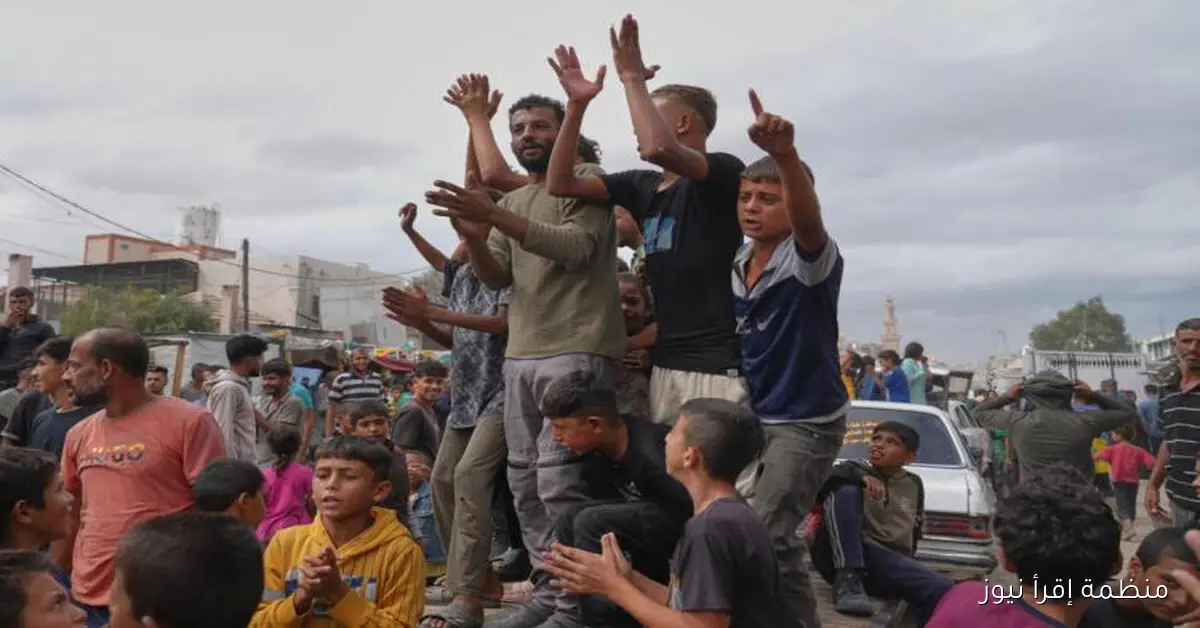 عودة عشرات الآلاف من الفلسطينيين إلى غزة بعد تدمير معالمها بالكامل، كما أفادت صحيفة واشنطن بوست