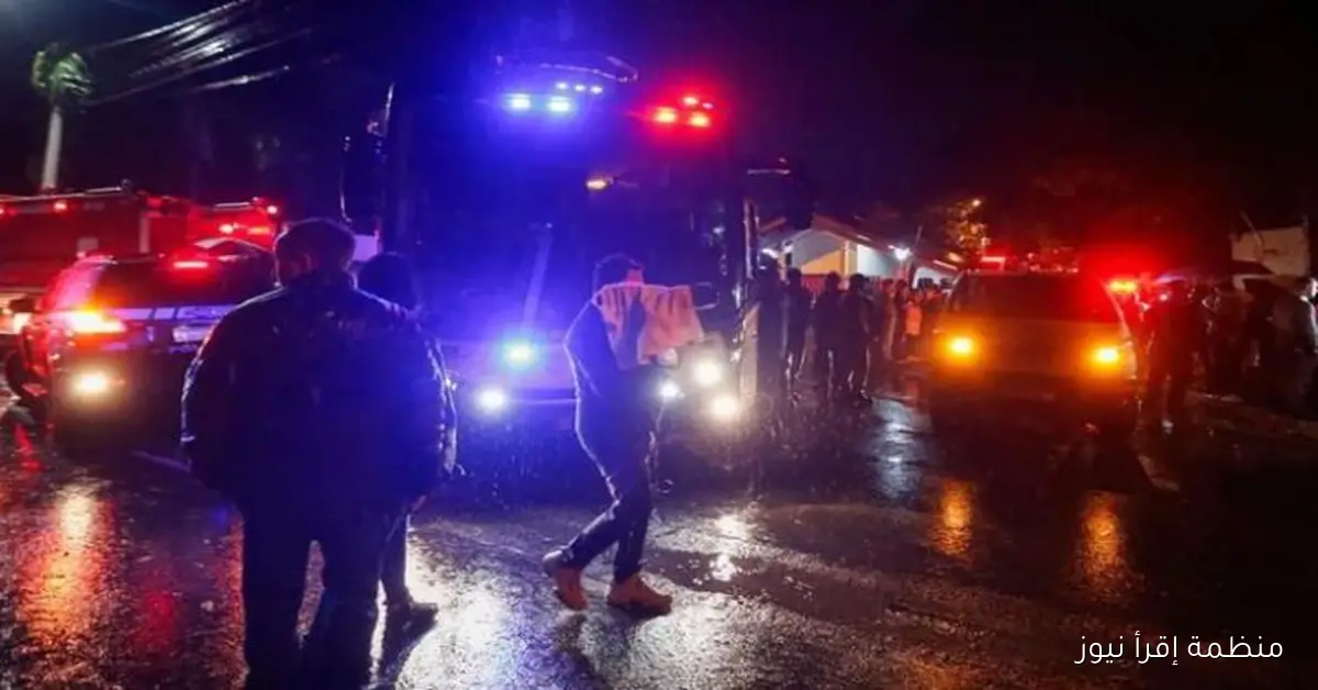 مصرع 17 شخصًا في حادث مؤسف لتحطم حافلة ركاب شمال شرق البرازيل
