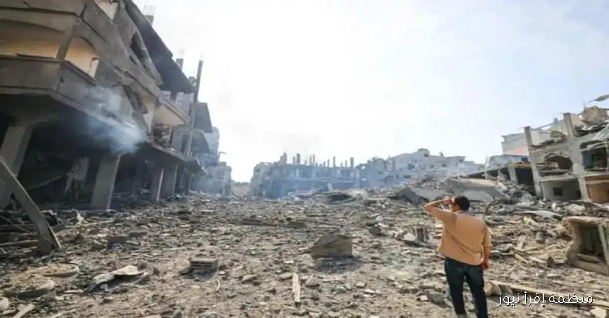 وقف إطلاق النار في قطاع غزة يبدأ سريانه
